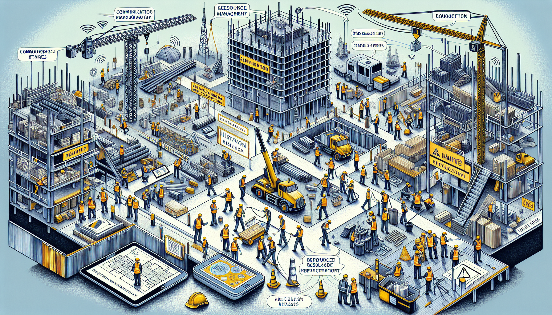 Illustration of benefits of construction daily reports